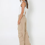 Blane Cargo Pants | Camel