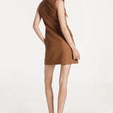 (Pre-Order) Cherie Mini Dress | Choc