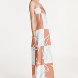 Delaney Maxi Dress | Floral Check