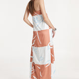 Delaney Maxi Dress | Floral Check