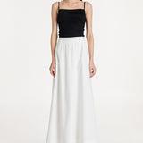 Lopez Maxi Skirt | White