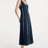 Louella Maxi Dress | Navy