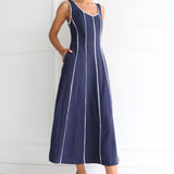 Louella Maxi Dress | Navy