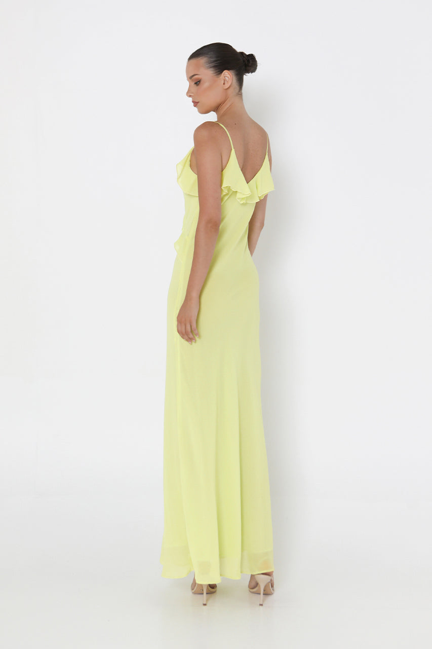Madelyn Maxi Dress | Yellow – Madison The Label