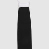 Mylee Maxi Dress | White/Black