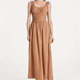 Rikki Maxi Dress | Rust