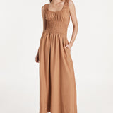 Rikki Maxi Dress | Rust