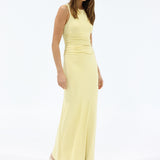 Rossi Maxi Dress | Custard