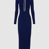 Sarah Knit Dress | Navy